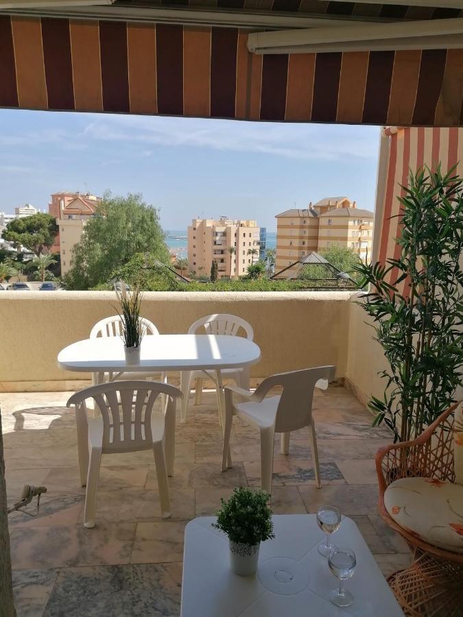 Estudio Terraza Vista Mar Parking Gratuito Piscinas Бенальмадена Экстерьер фото