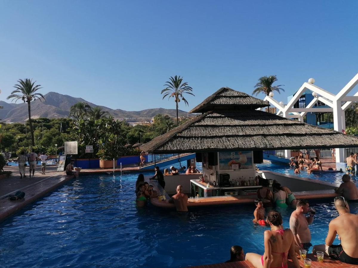 Estudio Terraza Vista Mar Parking Gratuito Piscinas Бенальмадена Экстерьер фото